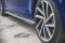 Street Pro Seitenschweller Ansatz Cup Leisten für VW Golf 7 R Facelift SCHWARZ