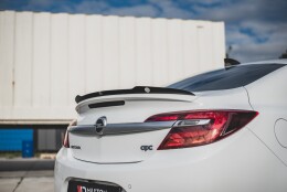 Heck Spoiler Aufsatz Abrisskante passend für Opel Insignia Mk. 1 OPC Facelift schwarz Hochglanz