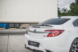Heck Spoiler Aufsatz Abrisskante passend für Opel Insignia Mk. 1 OPC Facelift schwarz Hochglanz