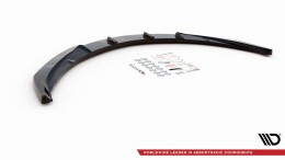 Cup Spoilerlippe Front Ansatz V.1 passend für Opel Insignia Mk. 1 OPC Facelift schwarz Hochglanz