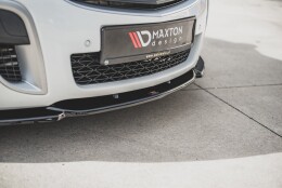 Cup Spoilerlippe Front Ansatz V.2 passend für Opel Insignia Mk. 1 OPC Facelift schwarz Hochglanz