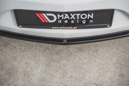 Mittlerer Cup Diffusor Heck Ansatz passend für Opel Insignia Mk. 1 OPC Facelift schwarz Hochglanz