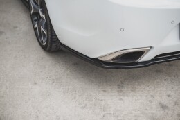 Mittlerer Cup Diffusor Heck Ansatz DTM Look für Opel Insignia Mk. 1 OPC Facelift schwarz Hochglanz