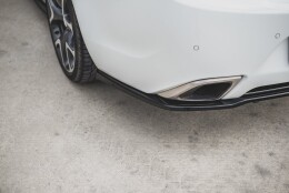 Mittlerer Cup Diffusor Heck Ansatz DTM Look passend für Opel Insignia Mk. 1 OPC Facelift schwarz Hochglanz