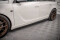 Seitenschweller Ansatz Cup Leisten passend für Opel Insignia Mk. 1 OPC schwarz Hochglanz