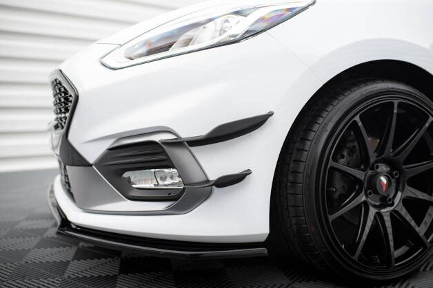 Stoßstangen Flaps Wings vorne Canards passend für V.2 Ford Fiesta Mk8 ST / ST-Line