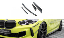 Stoßstangen Flaps Wings vorne Canards für BMW 1er M-Paket / M135i / 128ti F40
