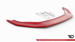 Cup Spoilerlippe Front Ansatz passend für VW Golf 7 GTI TCR rot Hochglanz