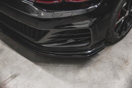 Cup Spoilerlippe Front Ansatz passend für VW Golf 7 GTI TCR rot Hochglanz