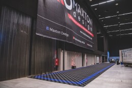 Modularer "MAXTON Floor" Werkstatt Hallen Garagen Boden CHARCOAL