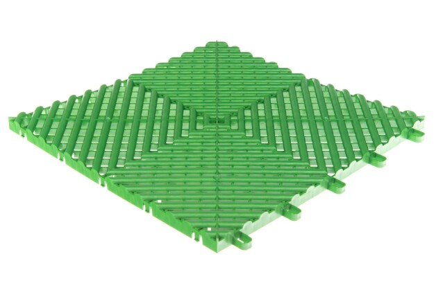 Modularer "MAXTON Floor" Werkstatt Hallen Garagen Boden DARKGREEN