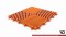 Modularer "MAXTON Floor" Werkstatt Hallen Garagen Boden ORANGE