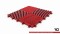 Modularer "MAXTON Floor" Werkstatt Hallen Garagen Boden RED