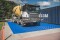 Modularer "MAXTON Floor" Werkstatt Hallen Garagen Boden BLUE