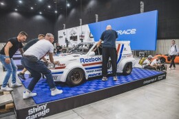 Modularer "MAXTON Floor" Werkstatt Hallen Garagen Boden WHITE