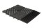 Modularer "MAXTON Floor"- Kante (Weibliche Schleifen) BLACK