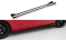 Street Pro Seitenschweller Ansatz Cup Leisten passend für VW Golf 7 R Facelift rot+ Hochglanz Flaps