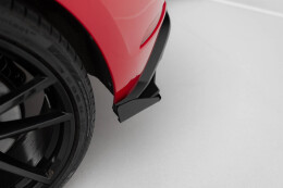 Street Pro Heck Ansatz Diffusor + Flaps für VW Golf 7 R Facelift SCHWARZ+ HOCHGLANZ FLAPS