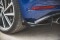 Street Pro Heck Ansatz Flaps Diffusor + Flaps für VW Golf 7 R Facelift SCHWARZ+ HOCHGLANZ FLAPS