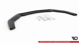 Cup Spoilerlippe Front Ansatz V.2 passend für Ford Mustang Mk. 6 Facelift schwarz Hochglanz