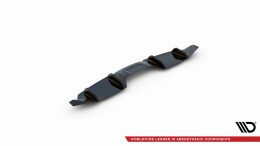 Heck Ansatz Diffusor passend für Ford Mustang Mk. 6 Facelift schwarz Hochglanz