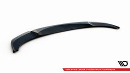Cup Spoilerlippe Front Ansatz V.4 passend für BMW 5er F10/F11 M-Paket schwarz Hochglanz