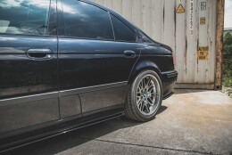 Seitenschweller Ansatz Cup Leisten passend für BMW M5 / 5 M-Paket E39 schwarz Hochglanz