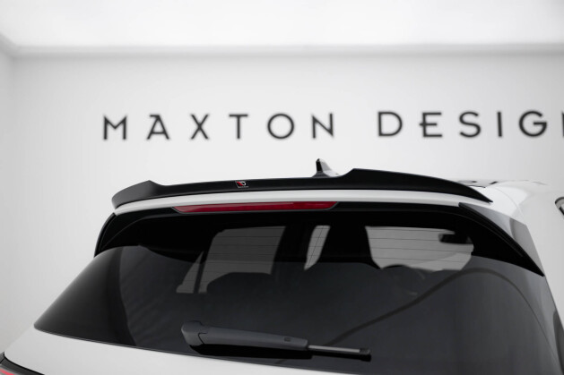 Heck Spoiler Aufsatz Abrisskante V.1 passend für VW Golf GTI / GTE / GTD / R-Line / R Mk8 schwarz Hochglanz