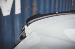 Heck Spoiler Aufsatz Abrisskante für VW Golf 8 GTI schwarz Hochglanz