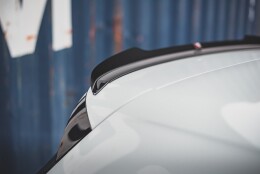 Heck Spoiler Aufsatz Abrisskante V.1 passend für VW Golf GTI / GTE / GTD / R-Line / R Mk8 schwarz Hochglanz