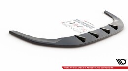 Cup Spoilerlippe Front Ansatz für VW Golf GTI / GTE / GTD / R-Line Mk8 schwarz Hochglanz