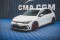 Cup Spoilerlippe Front Ansatz passend für VW Golf GTI / GTE / GTD / R-Line Mk8 schwarz Hochglanz