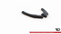 Heck Ansatz Flaps Diffusor V.1 passend für VW Golf GTI / GTE Mk8 schwarz Hochglanz