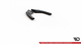 Heck Ansatz Flaps Diffusor V.1 passend für VW Golf GTI / GTE Mk8 schwarz Hochglanz