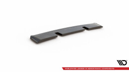Mittlerer Cup Diffusor Heck Ansatz passend für VW Golf GTI Mk8 schwarz Hochglanz