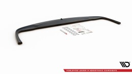 Cup Spoilerlippe Front Ansatz passend für Seite + Cup Spoilerlippe Front Ansatz passend für BMW M5 / 5 M-Paket E39 schwarz Hochglanz