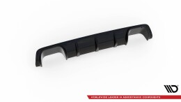 Heck Ansatz Diffusor für BMW M5 / 5 M-Paket E39 schwarz Hochglanz