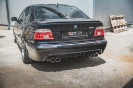 Heck Ansatz Diffusor für BMW M5 / 5 M-Paket E39 schwarz Hochglanz