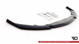 Cup Spoilerlippe Front Ansatz V.1 passend für Lexus IS F Mk2 schwarz Hochglanz