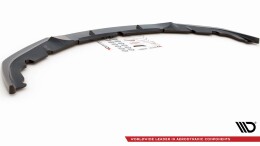 Cup Spoilerlippe Front Ansatz V.2 passend für Porsche Panamera Turbo 970 Facelift schwarz Hochglanz