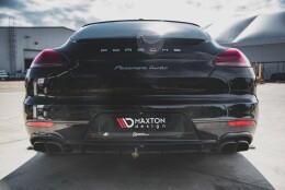 Heck Ansatz Diffusor passend für Porsche Panamera...