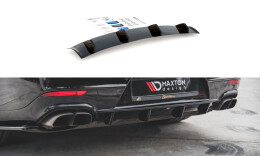 Heck Ansatz Diffusor passend für Porsche Panamera...