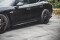 Seitenschweller Ansatz Cup Leisten V.2 passend für Porsche Panamera Turbo 970 Facelift schwarz Hochglanz