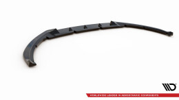 Cup Spoilerlippe Front Ansatz V.4 passend für Ford Focus ST Mk3 Facelift schwarz Hochglanz
