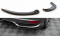 Heck Ansatz Flaps Diffusor V.2 passend für Ford Focus ST Mk3 Facelift schwarz Hochglanz
