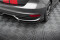 Heck Ansatz Flaps Diffusor V.2 passend für Ford Focus ST Mk3 Facelift schwarz Hochglanz