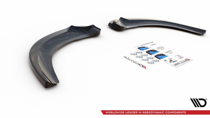 Heck Ansatz Flaps Diffusor V.2 für Ford Focus ST Mk3 Facelift Carbon , 69,30  €