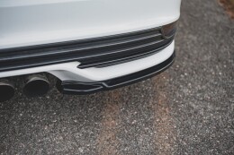 Heck Ansatz Flaps Diffusor V.2 für Ford Focus ST Mk3 Facelift Carbon Look