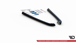 Heck Ansatz Flaps Diffusor passend für Lexus IS F Mk2 schwarz matt