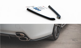 Heck Ansatz Flaps Diffusor für Lexus IS F Mk2 Carbon Look